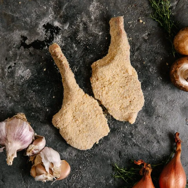 Free Range Crumbed Lamb Cutlet