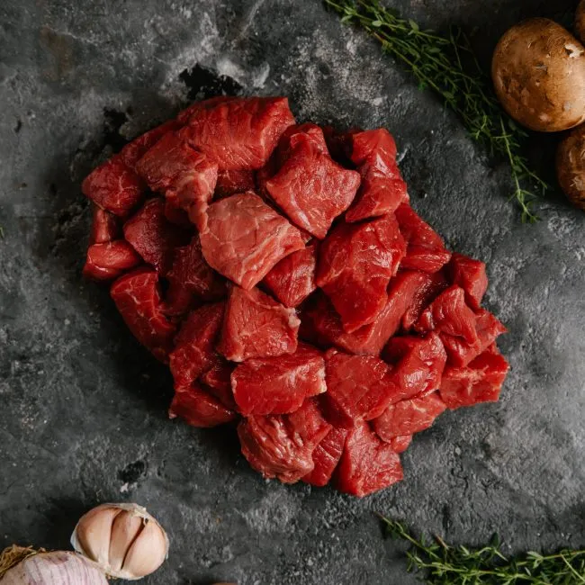 Diced Beef