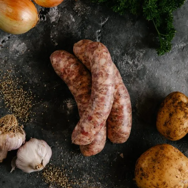 Free Range Pork & Cracked Pepper Sausages