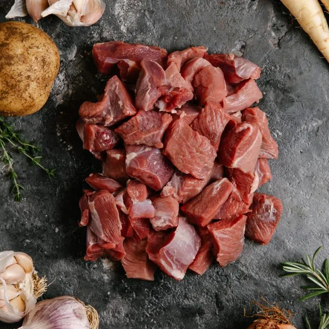 Free Range Diced Lamb