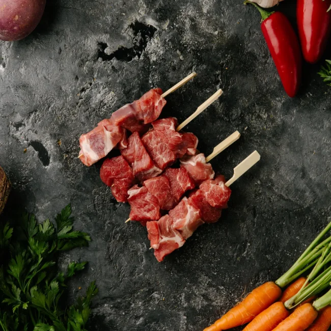 Free Range Pork Skewers