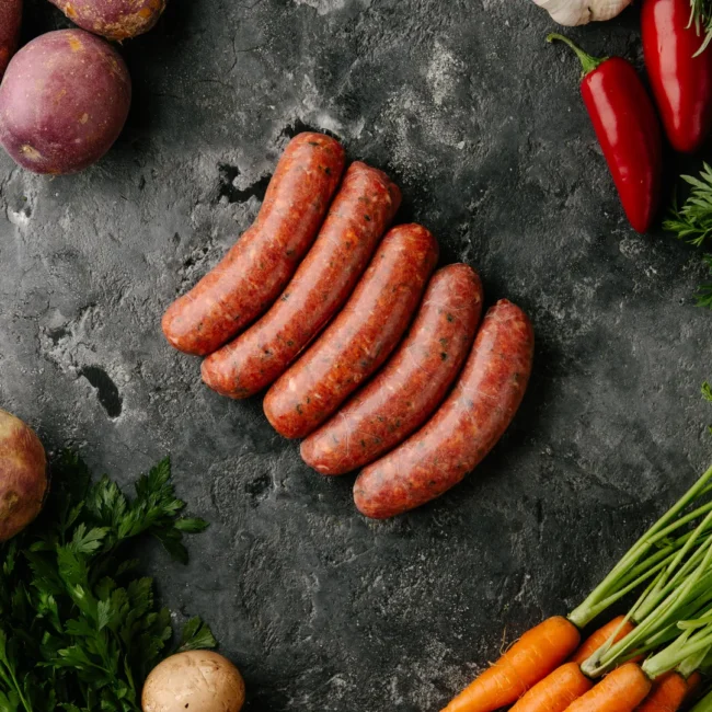 Free Range Country Style Sausages